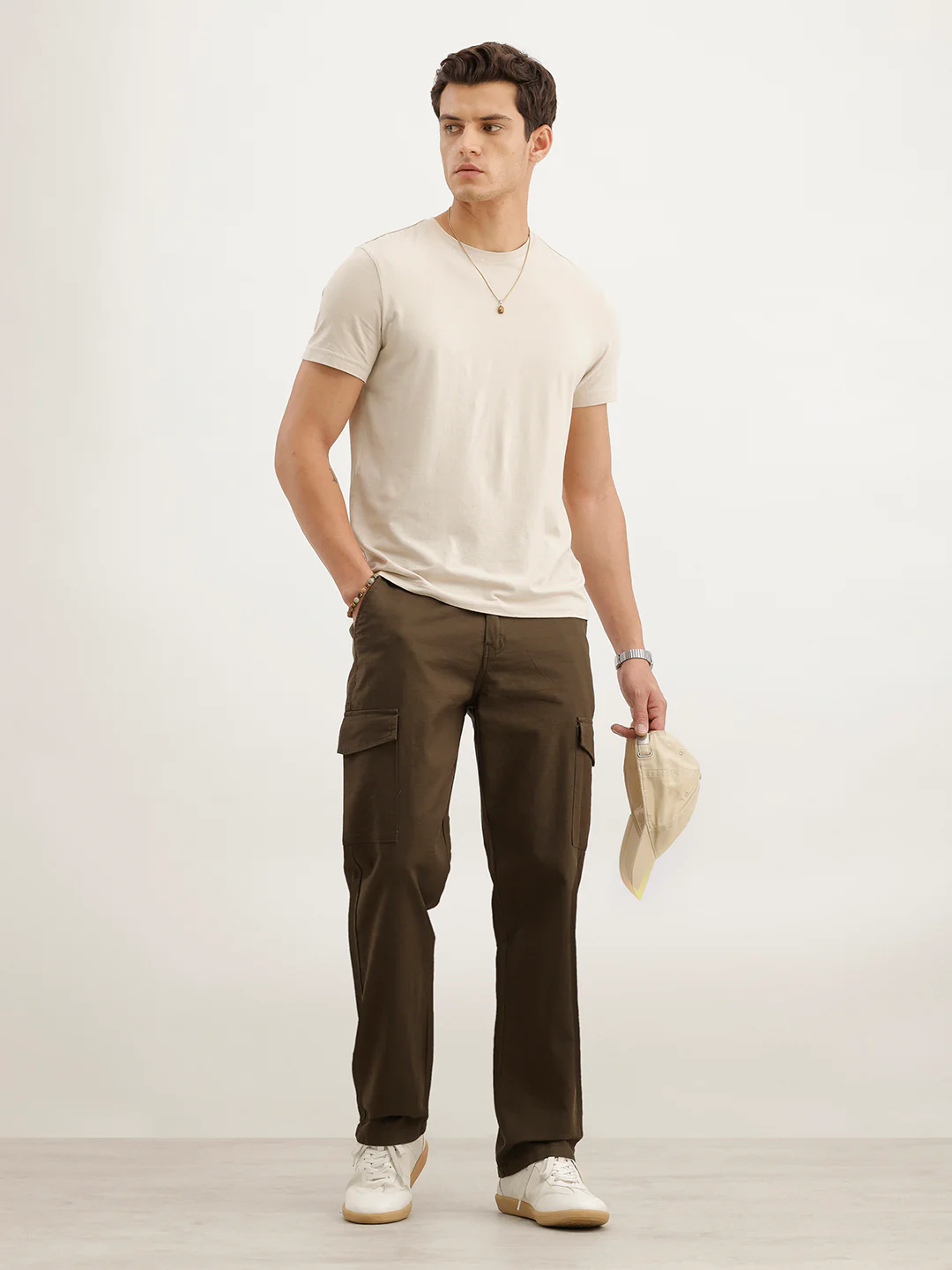 Anti Fit Cargo Trouser | Olive - Image 2