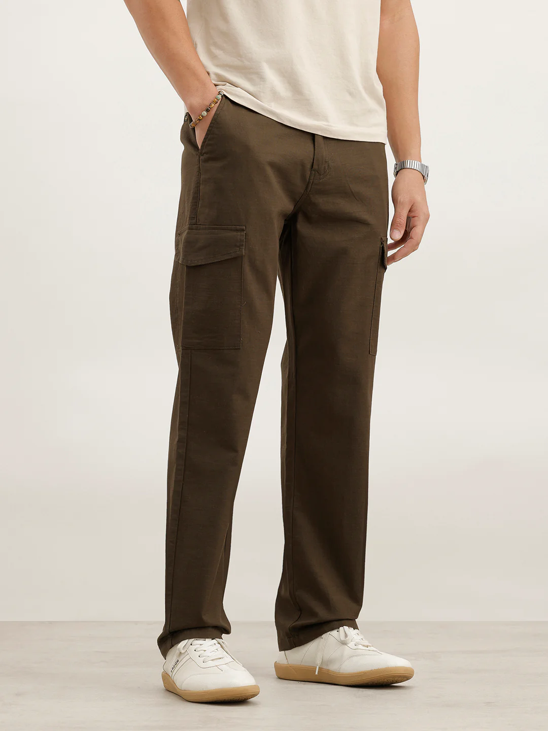 Anti Fit Cargo Trouser | Olive - Image 4