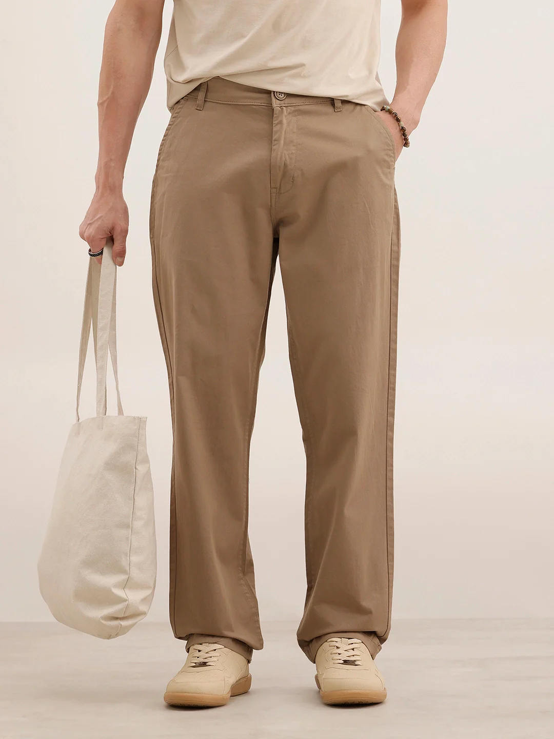 Anti Fit Classic Trouser | Khaki
