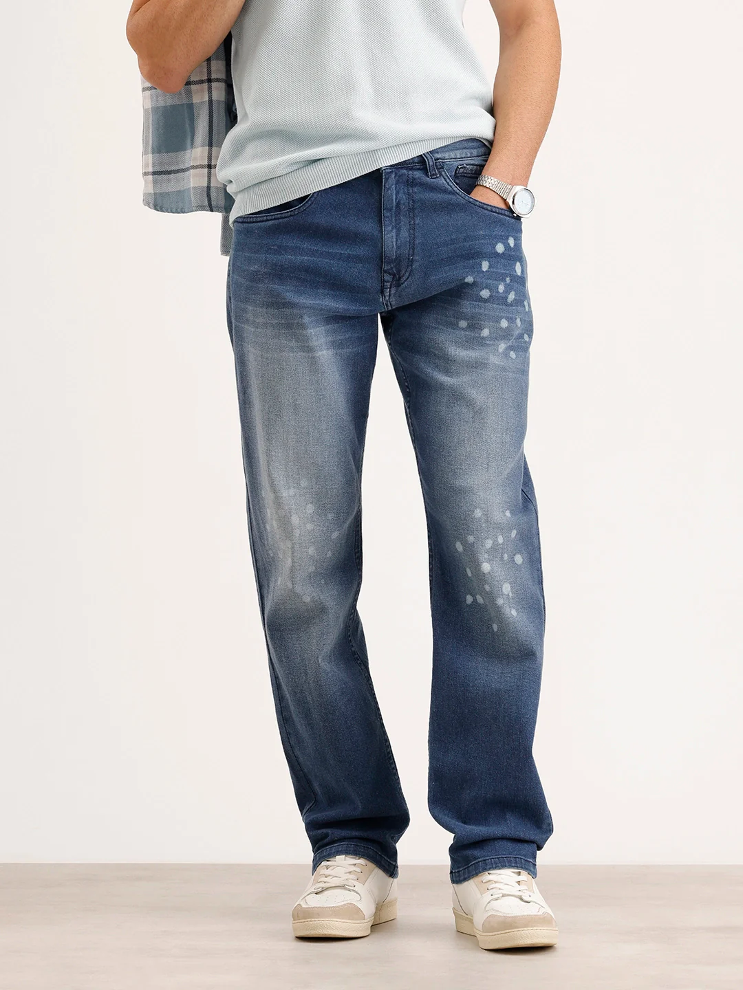 Anti Fit Denim Jeans | Blue