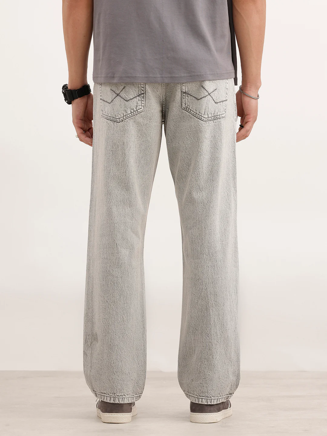 Anti Fit Denim Jeans | Grey - Image 3