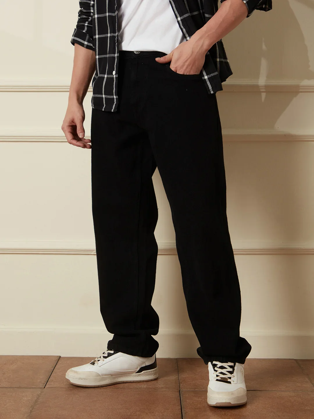 Casual Anti Fit Jeans | Black