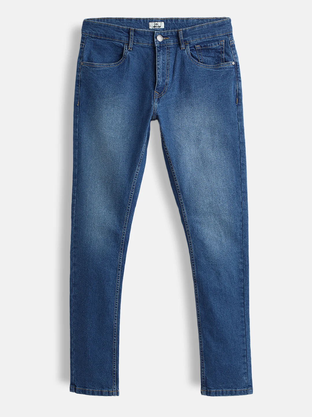 Blue Medstone Tapered Slim Jeans