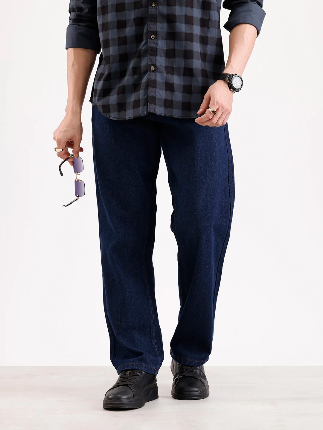 Classic Anti Fit Denim Jeans | Blue