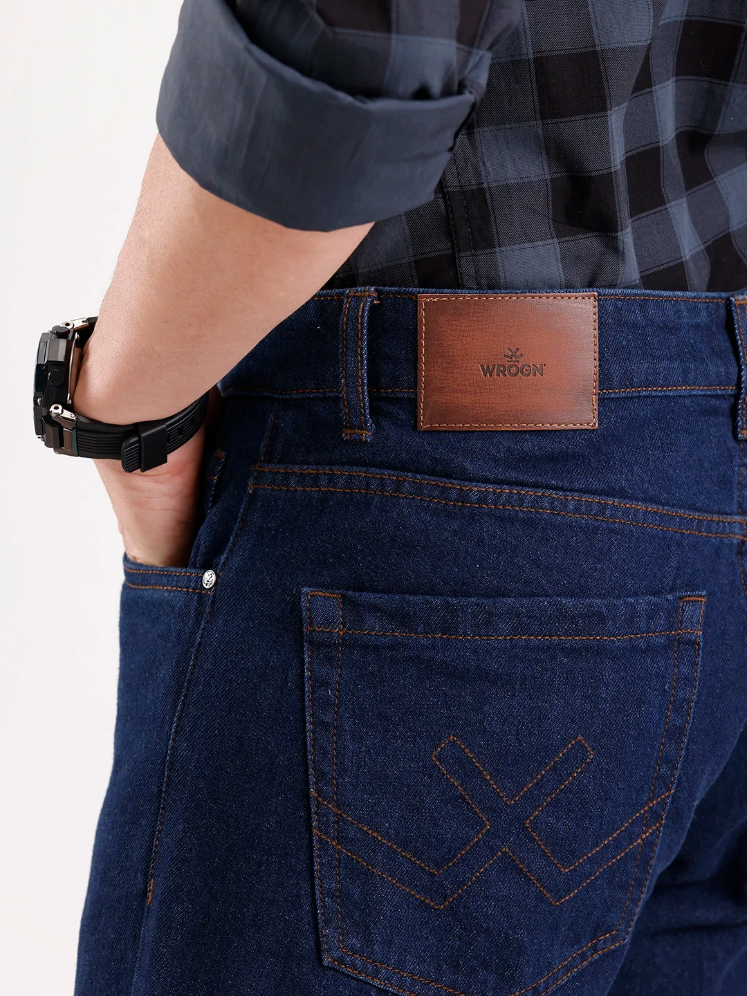 Classic Anti Fit Denim Jeans | Blue - Image 6