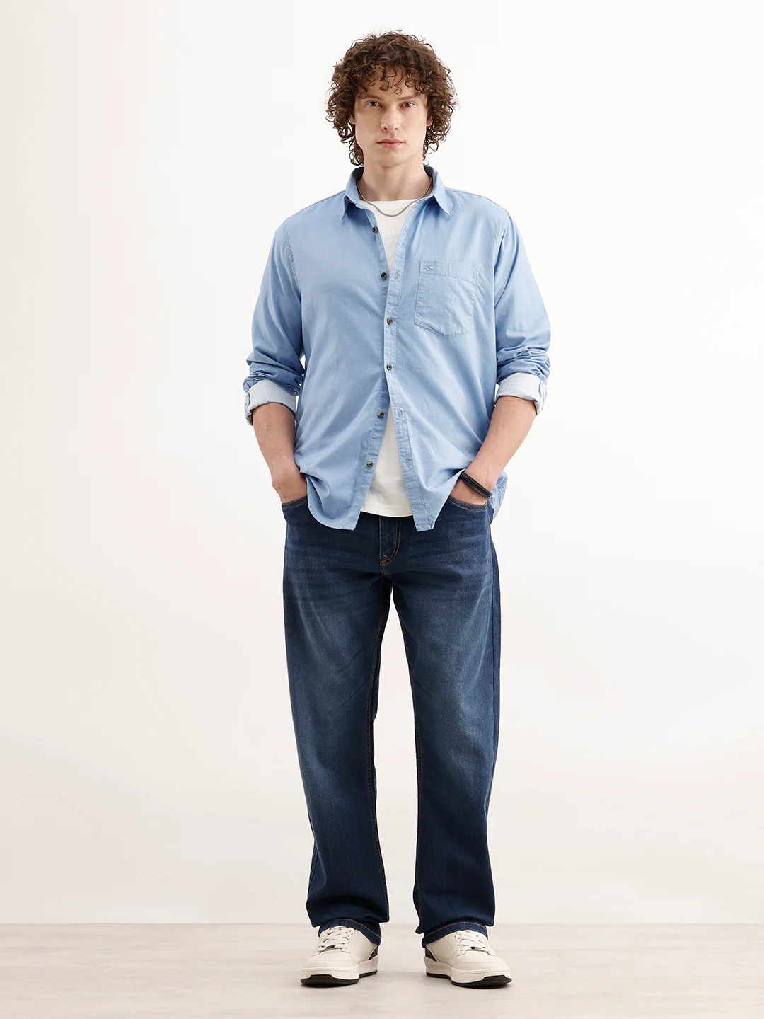 Classic Anti-Fit Denim Jeans | Blue - Image 2