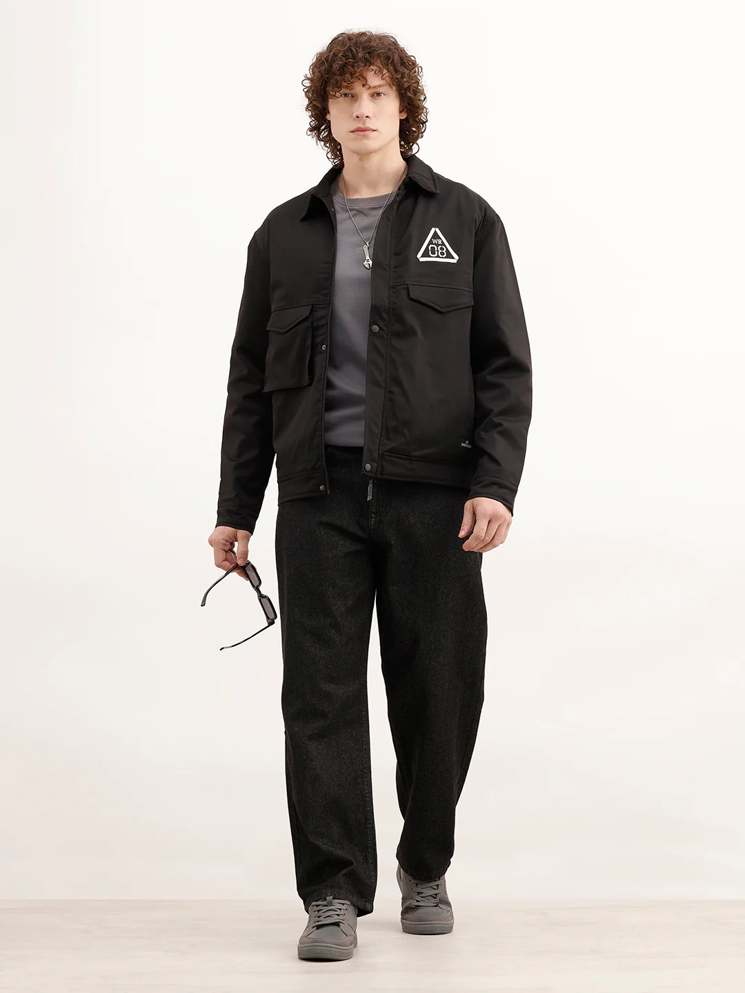 Classic Double Pocket Jacket | Black
