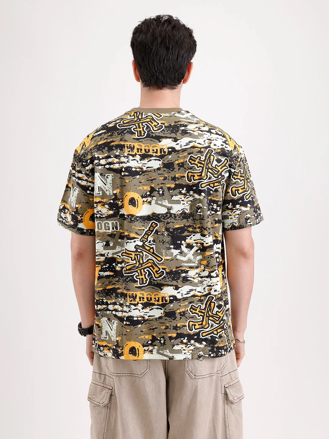 Classic Oversized AOP T-Shirt | Multicolor - Image 3