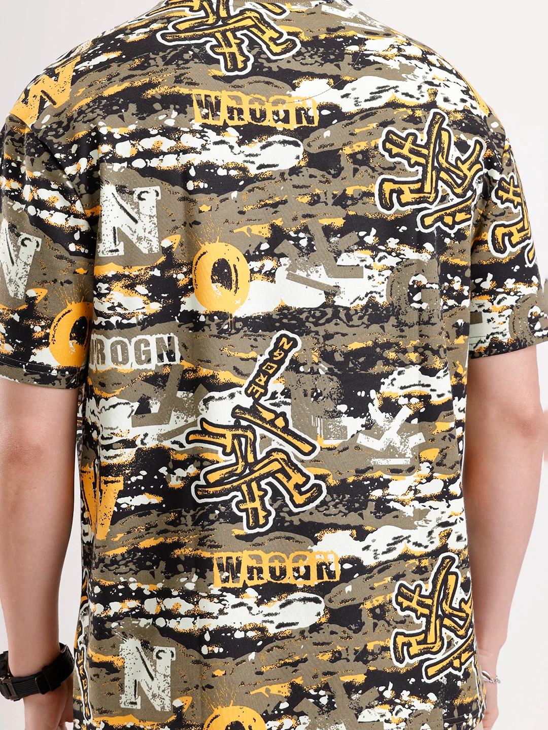 Classic Oversized AOP T-Shirt | Multicolor - Image 5