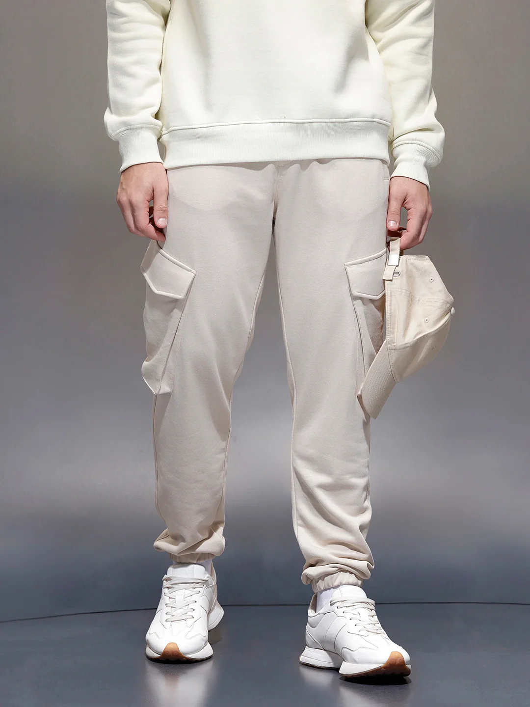 Classic Regular Fit Jogger  | Beige