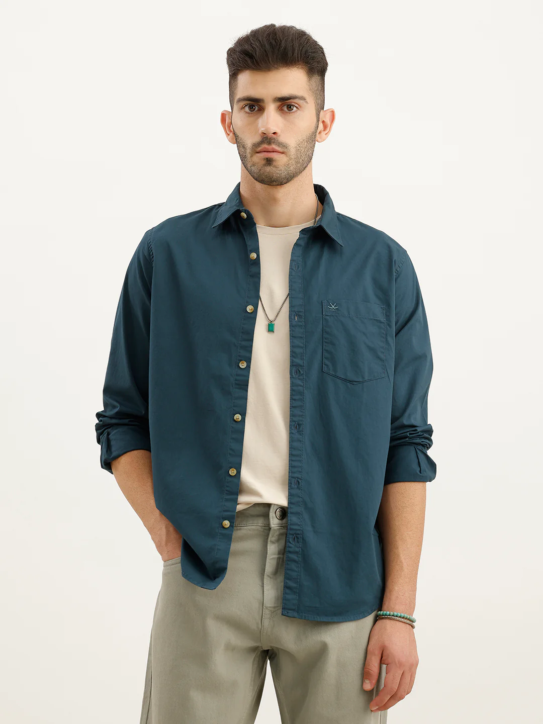Classic Regular Fit Shirt | Blue