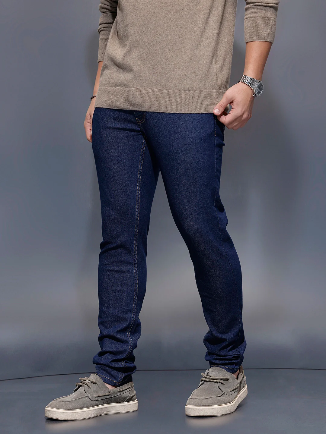 Classic Skinny Jeans | Blue - Image 4