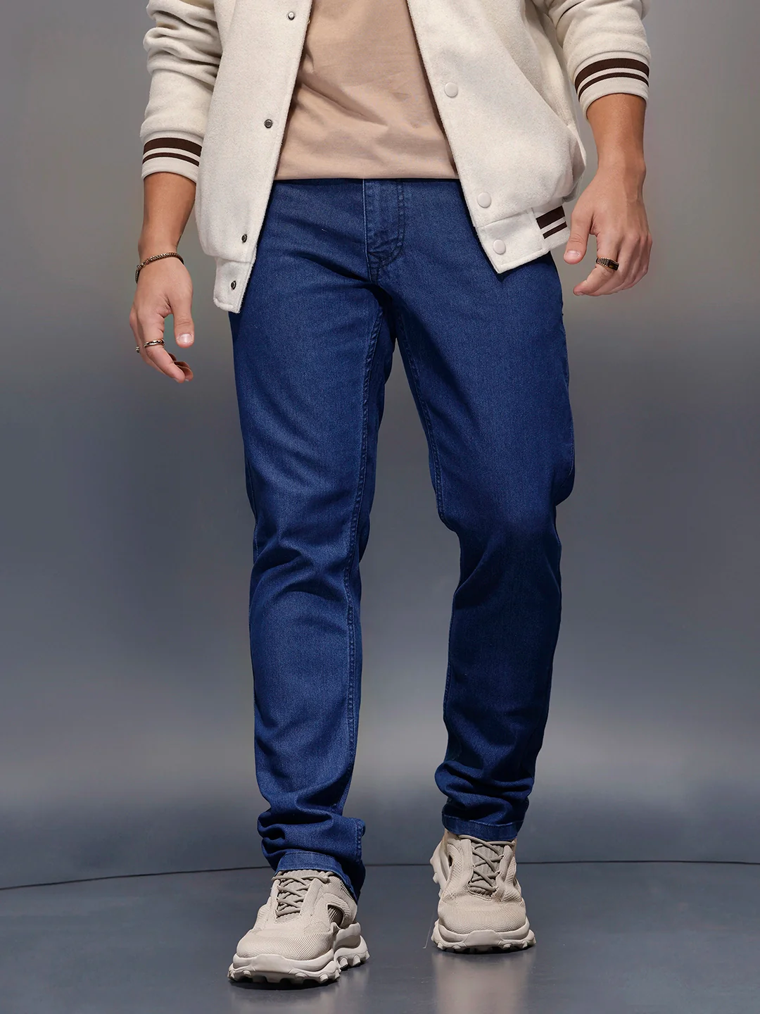 Classic Slim Fit Jeans | Dark Blue