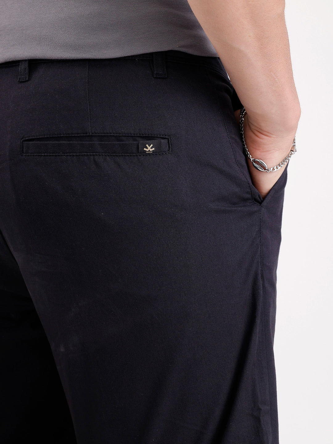 Classic Slim Fit Shorts | Black - Image 5