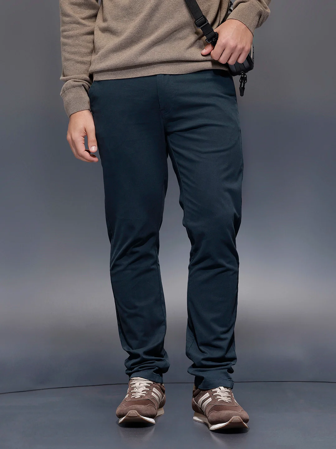 Classic Slim Fit Trouser | Navy Blue