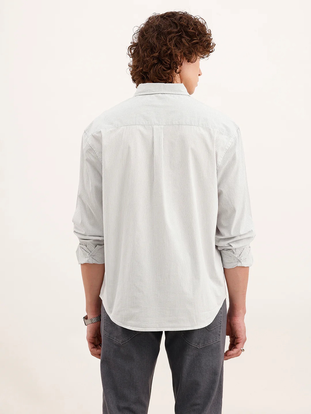 Comfort Fit Cut & Sew Shirt | Black - Image 3