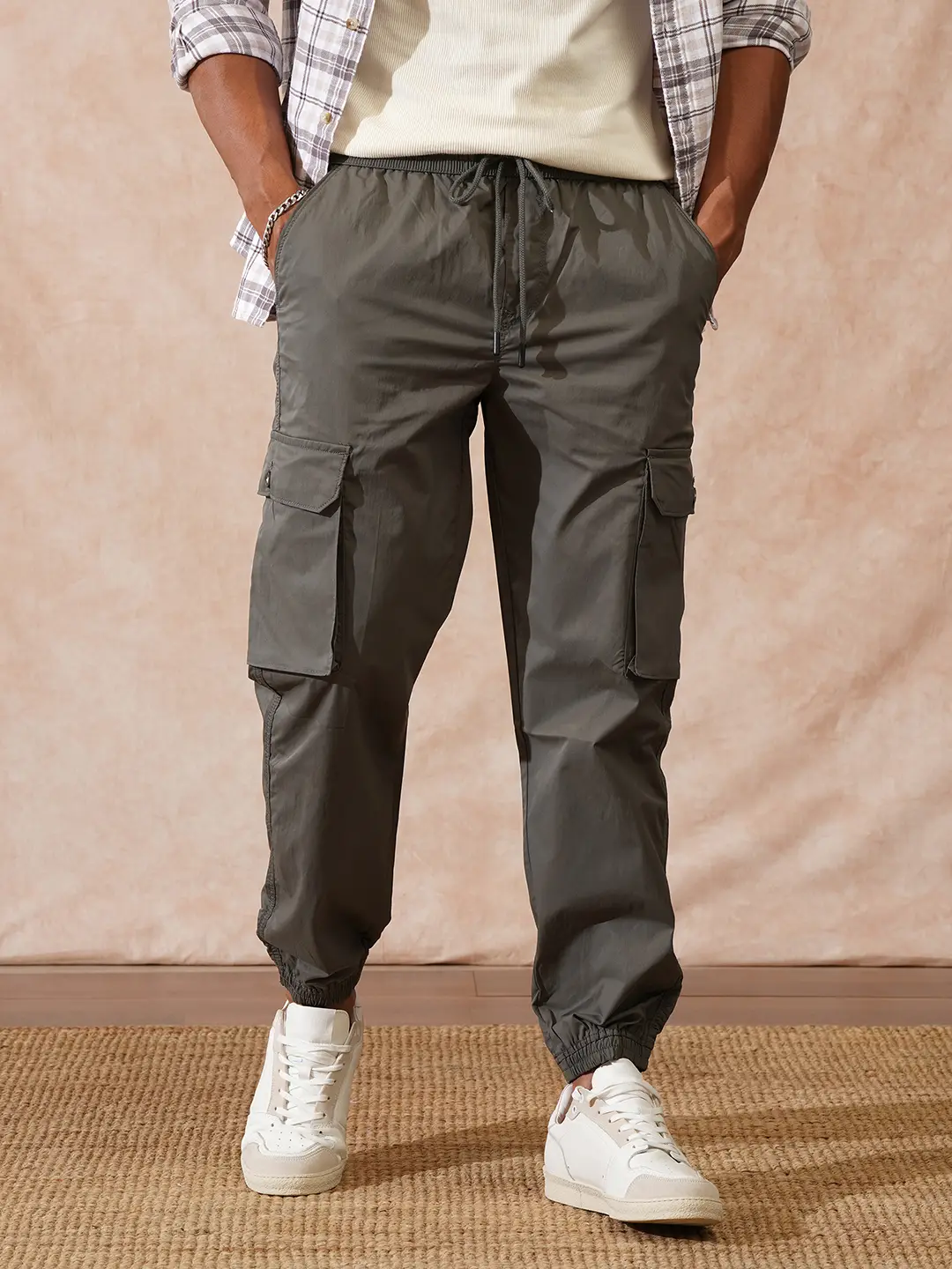 Korean Loose Fit Jogger | Grey