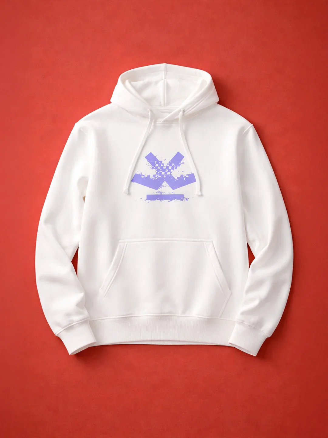 Men's Casual Branded Oversized Fit Sweatshirt | White