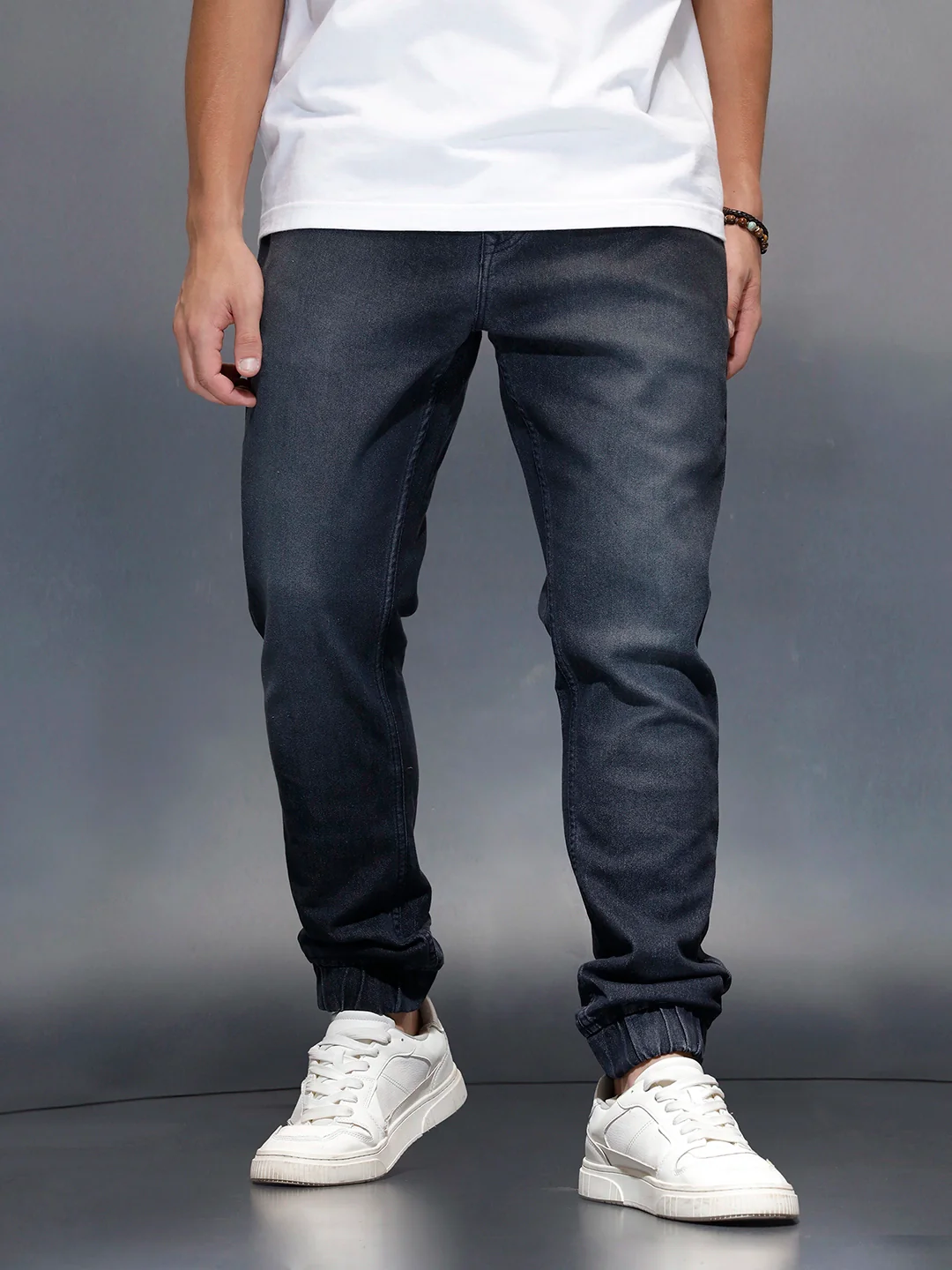 Men's Casual Denim Jogger | Blue