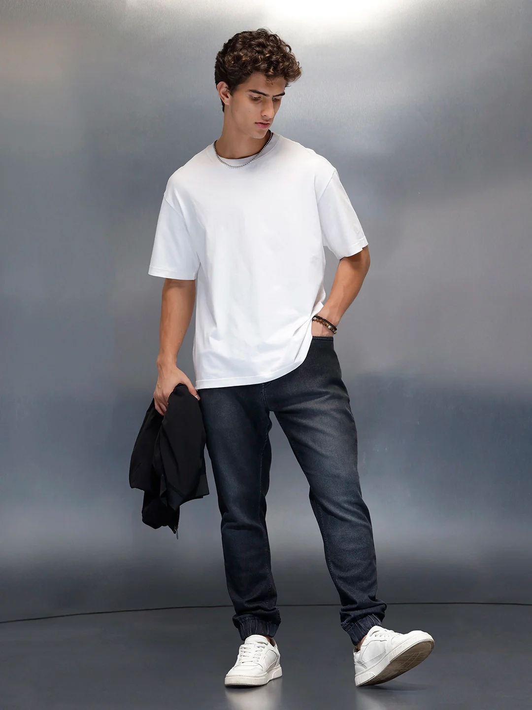 Men's Casual Denim Jogger | Blue - Image 2