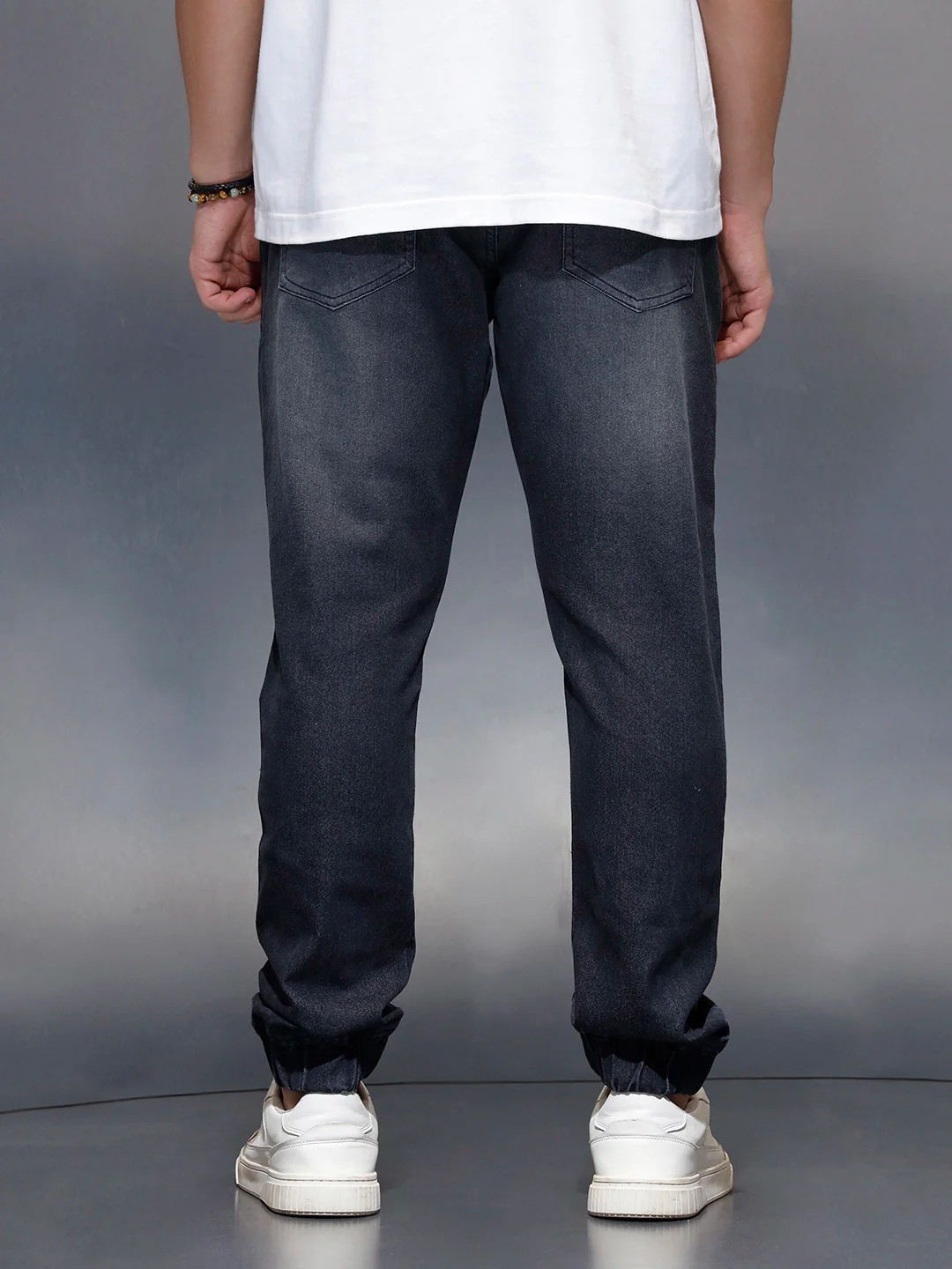 Men's Casual Denim Jogger | Blue - Image 3