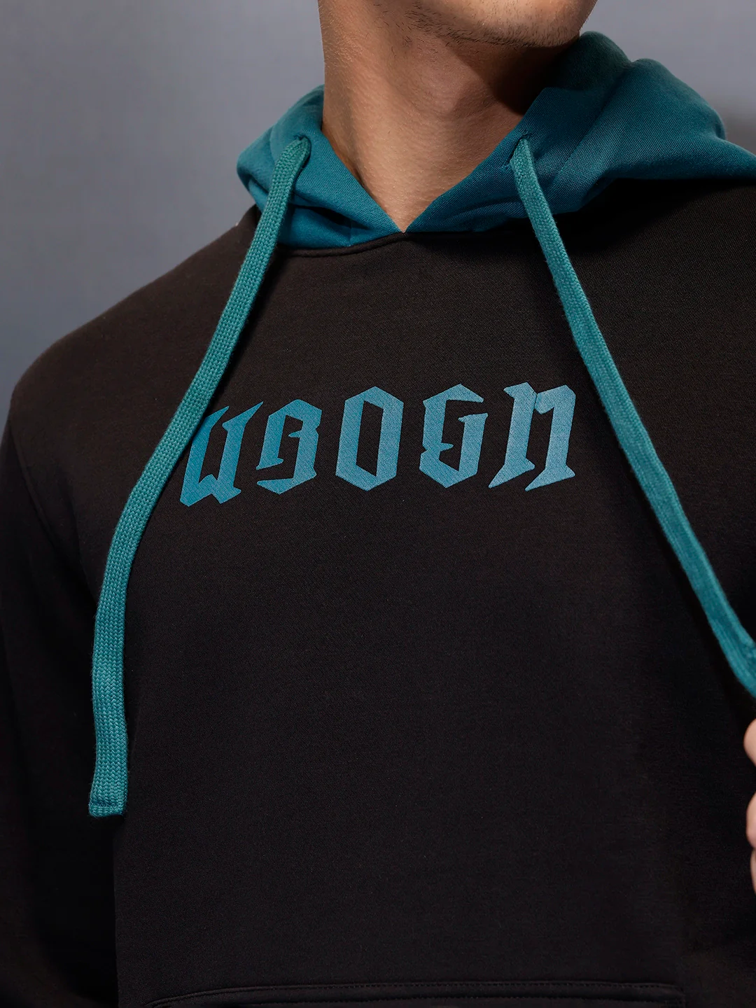 Men's Comfort Fit Hoodie | Black - Image 5