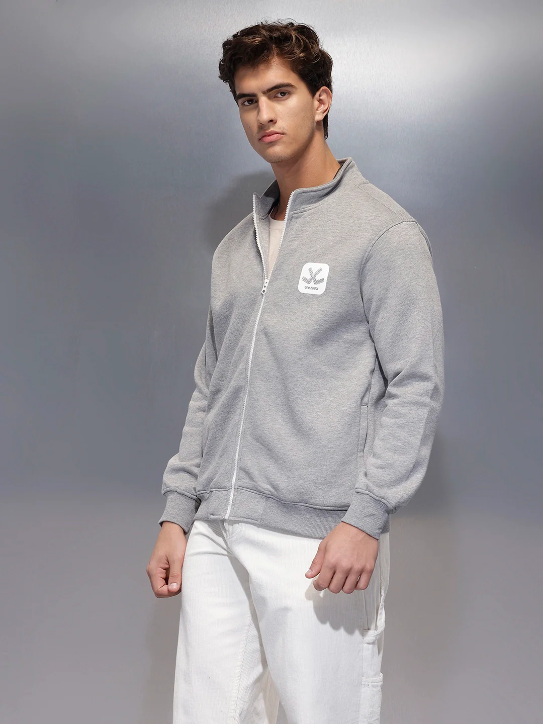 Men's Comfort Fit Sweatshirt | Grey - Image 4