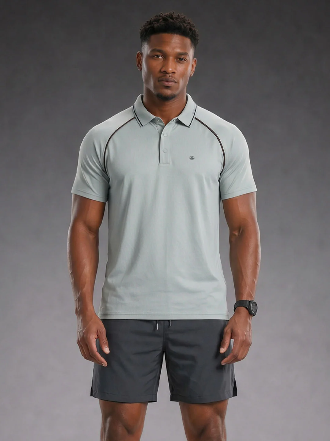 Nylon Polo | Grey