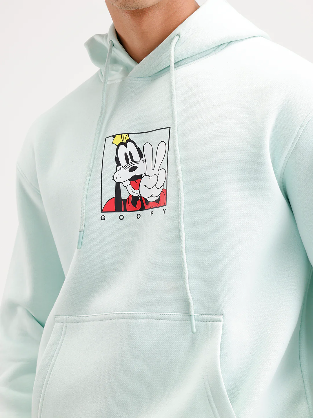 Oversized Printed Hoodie | Green - Image 5