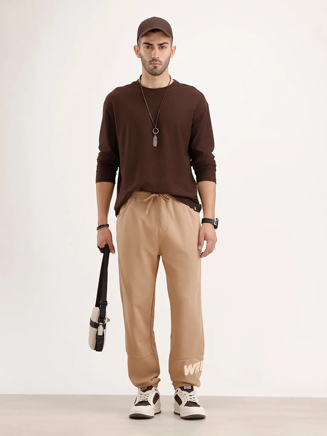 Slim Fit Cargo Jogger | Brown - Image 2