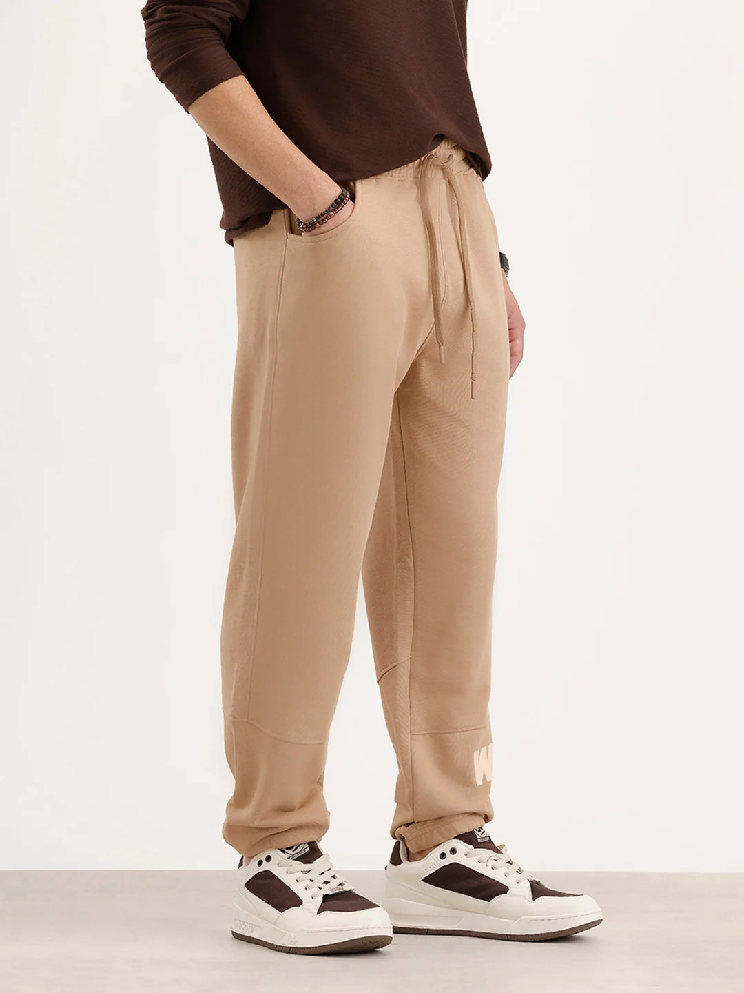 Slim Fit Cargo Jogger | Brown - Image 4