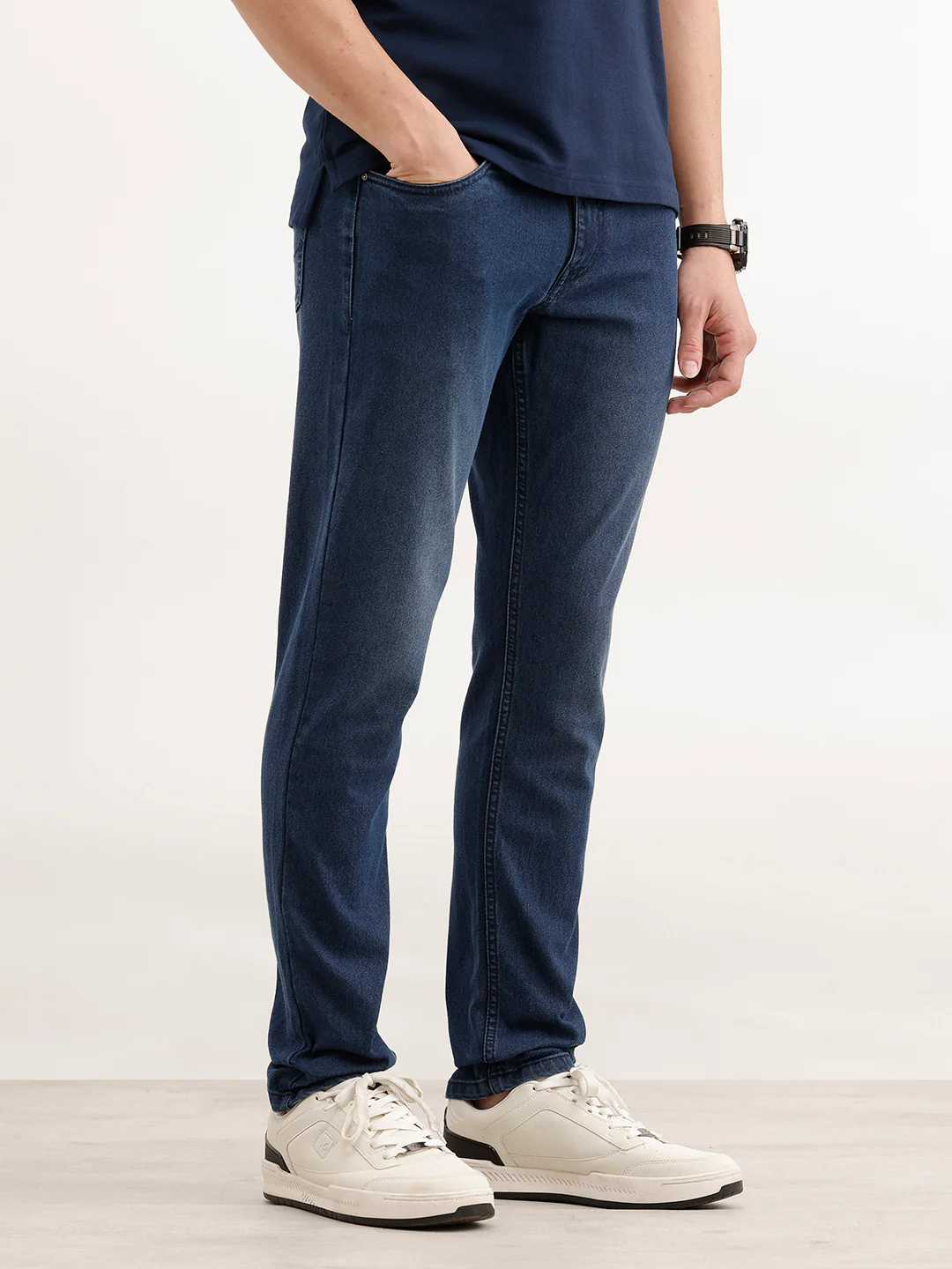 Slim Fit Denim Jeans | Blue - Image 4