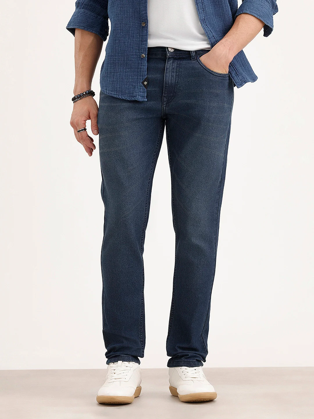 Slim Fit Denim Jeans | Blue