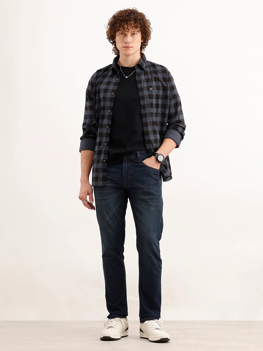 Slim Fit Denim Jeans | Dark Blue - Image 2