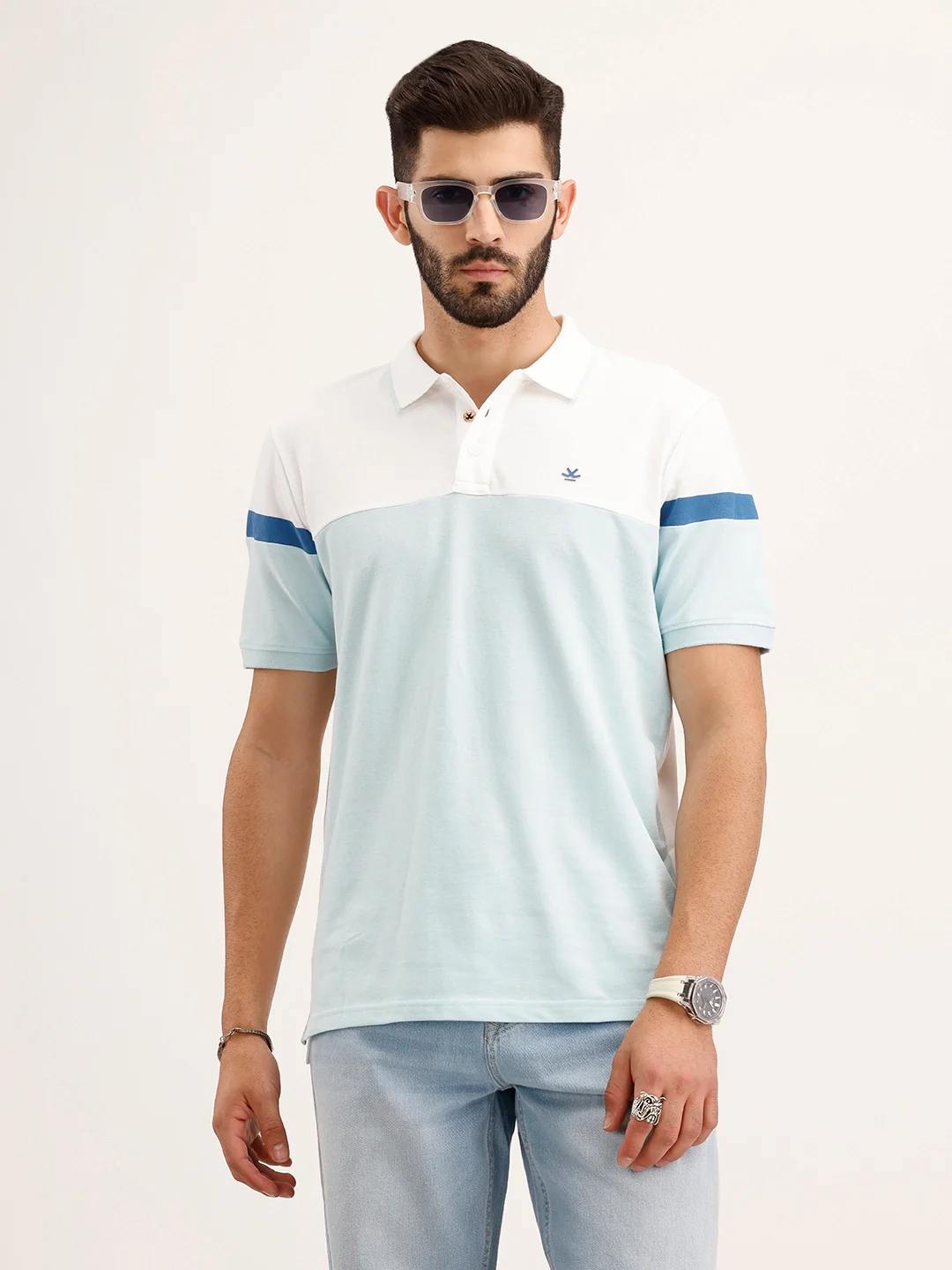 Slim Fit Polo T-Shirt | White