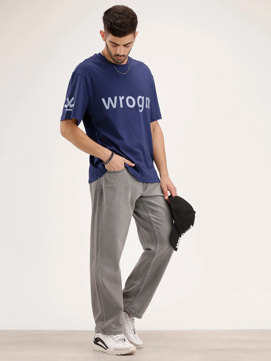 Solid Denim Jeans | Grey - Image 2