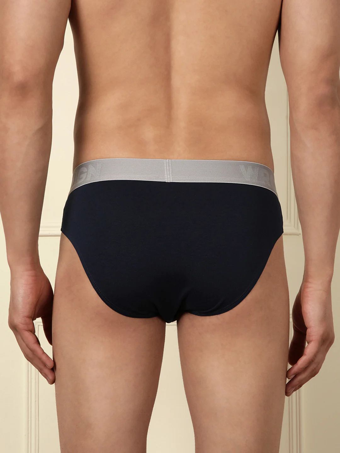 Solid Navy 1-Pack Brief - Image 4