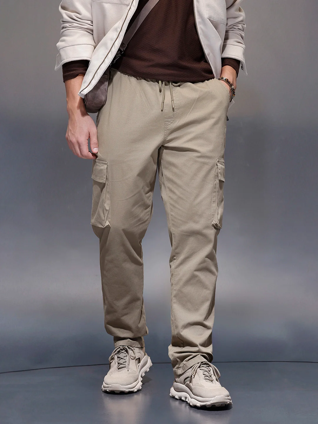Straight Fit Joggers | Olive