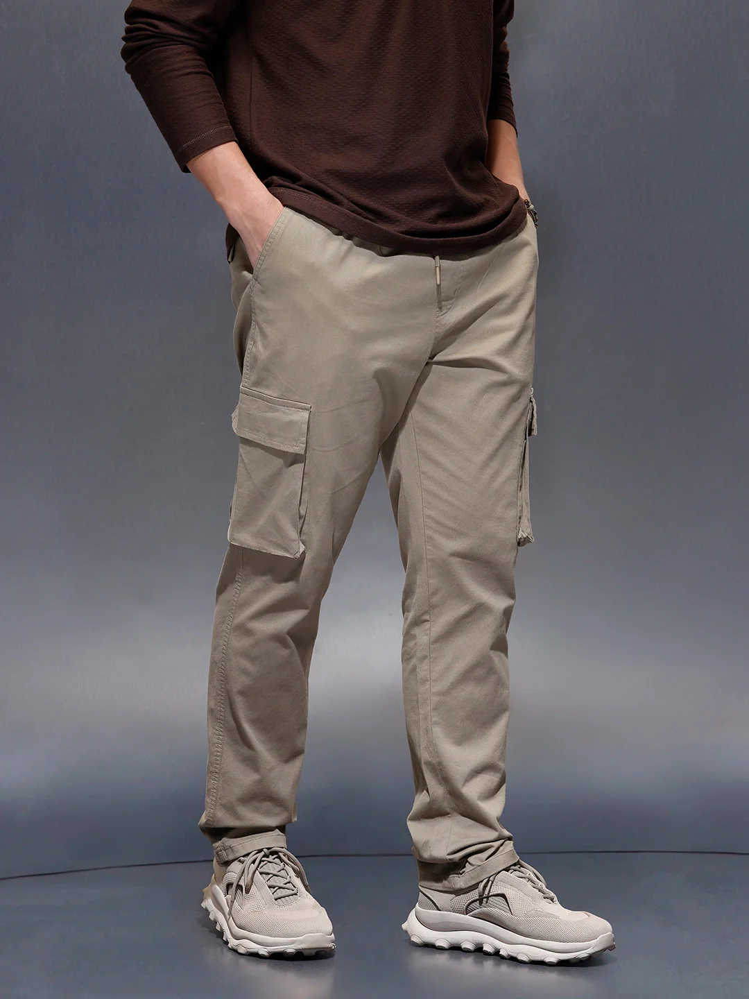 Straight Fit Joggers | Olive - Image 4