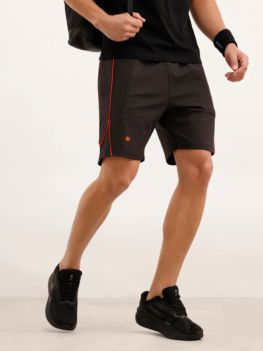 Wrogn x SRH Gym Shorts | Black - Image 2