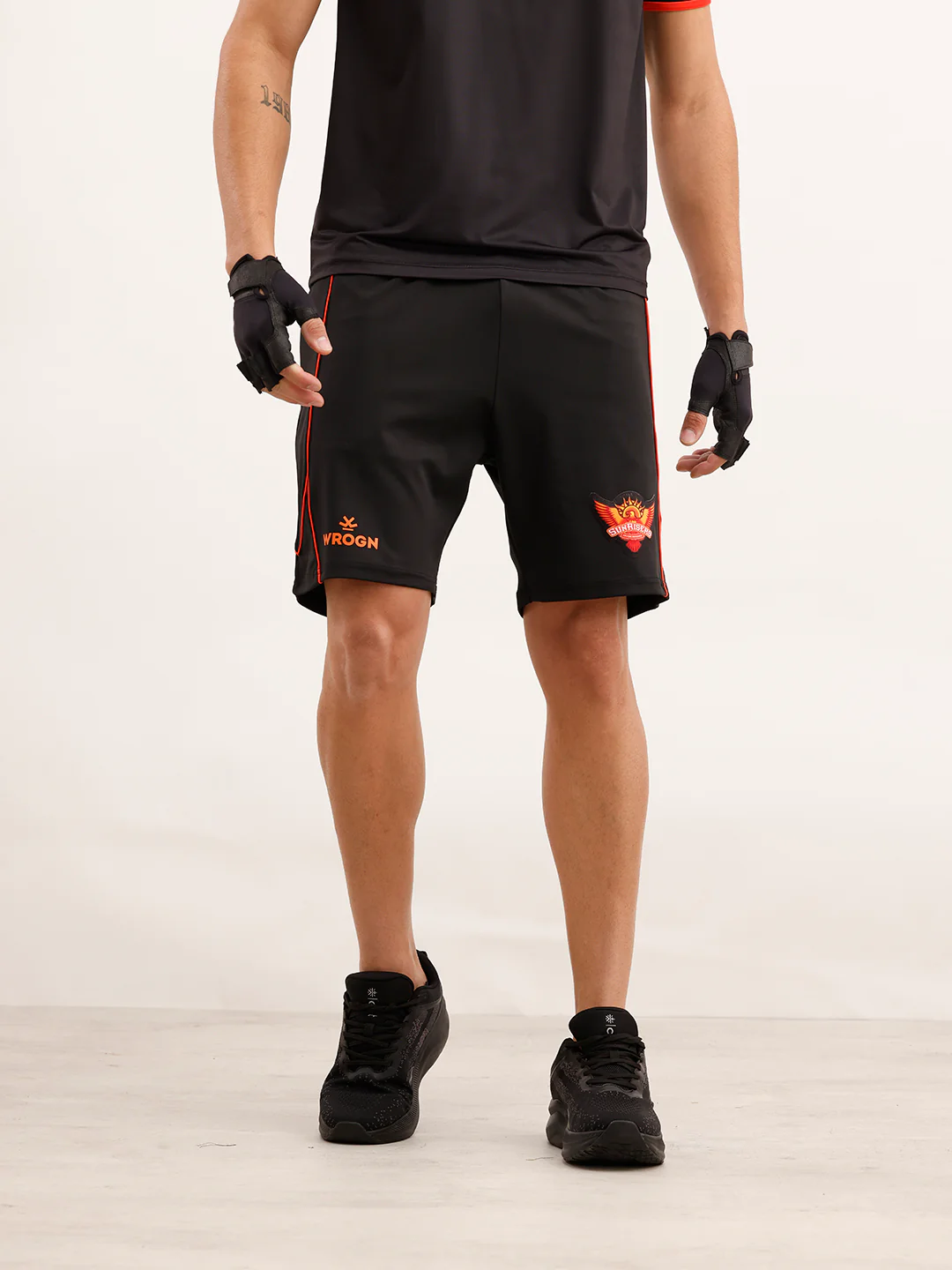 Wrogn x SRH Gym Shorts | Black
